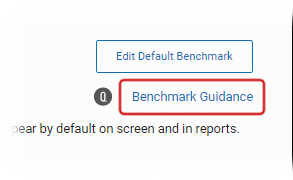 The Benchmark Guidance link at the top of the page.